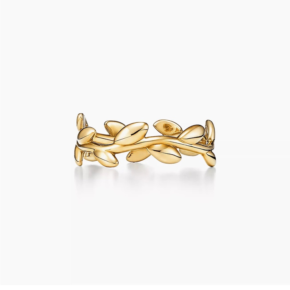 Tiffany Paloma Picasso Olive Leaf Band Ring